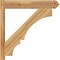 Ekena Millwork Balboa Rough Sawn Arts and Crafts Outlooker, Western Red Cedar, 6"W x 30"D x 30"H OUT06X30X30BOA03RWR - alternate 4